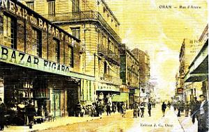 Oran - Rue d'Arzew - Bazar Figaro